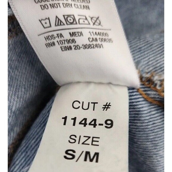 Hudson Jeans Classic Trucker Denim Jacket Blue Tahoe, Women’s Size S/M $215, NWT - Picture 9 of 16